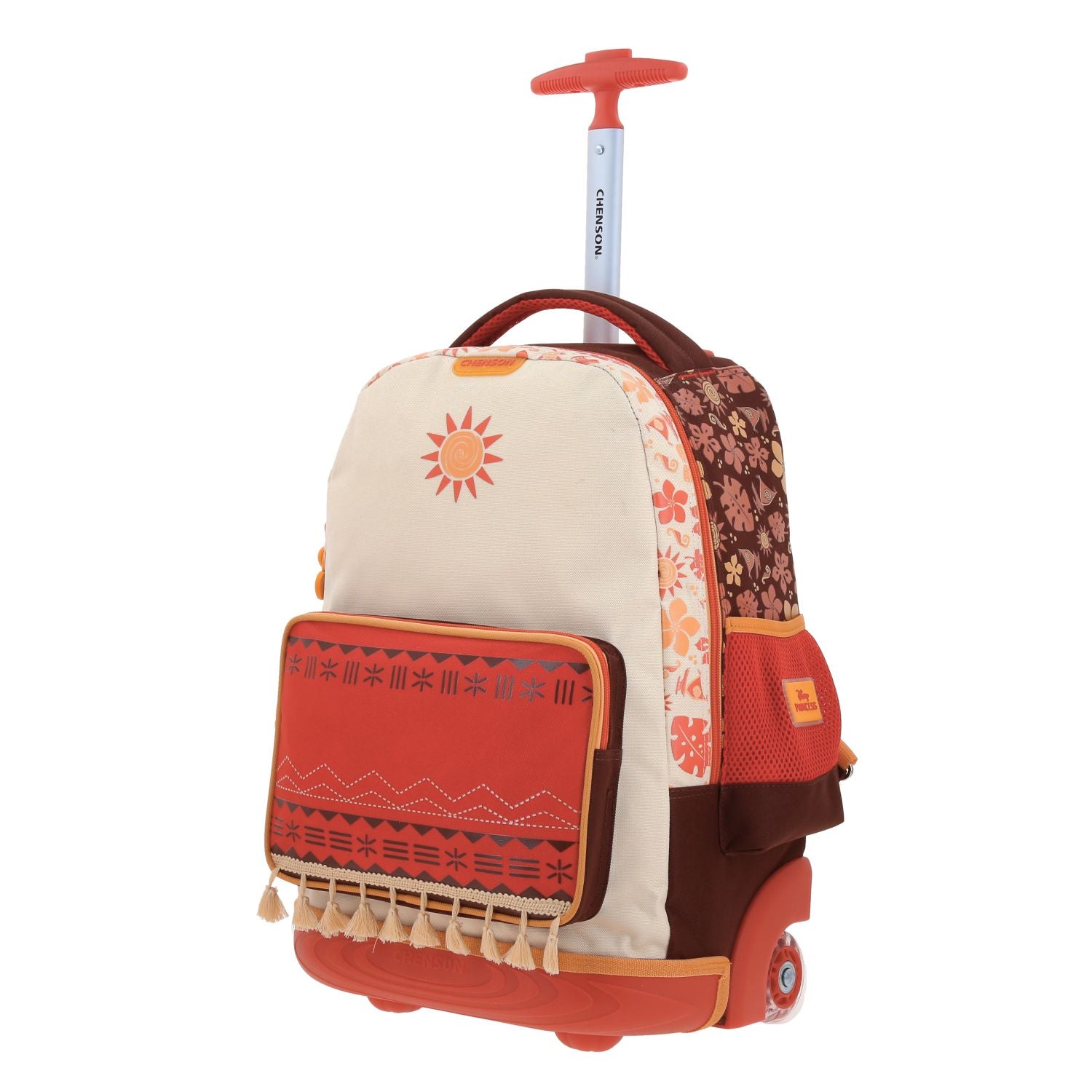 Foto 3 pulgar | Mochila Con Ruedas  Beige Princesas Chenson Tefiti