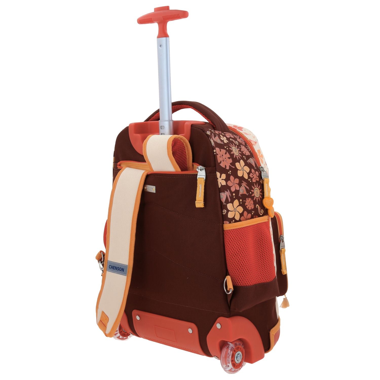 Foto 6 pulgar | Mochila Con Ruedas  Beige Princesas Chenson Tefiti