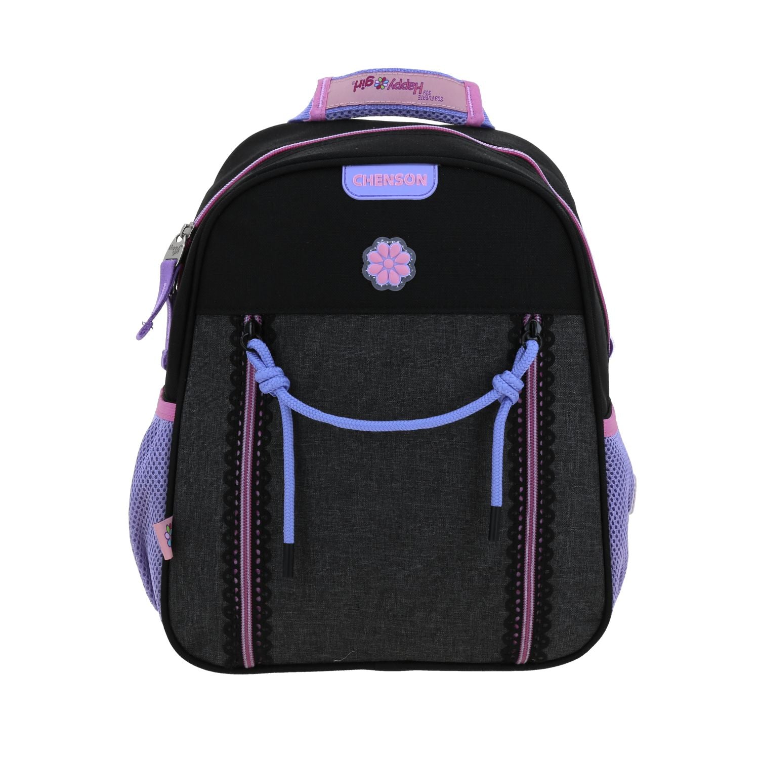 Foto 2 pulgar | Mochila En Negro Happy Girl Tarlait