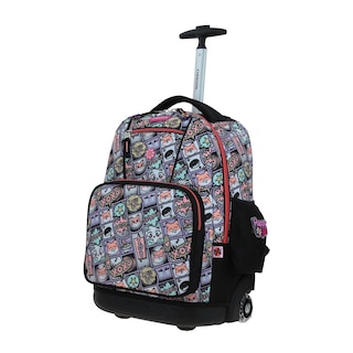 Foto 2 | Mochila Con Ruedas Negra Multicolor Chenson Happy Girl Mixco