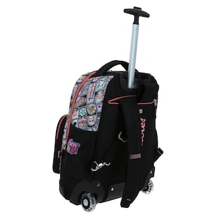 Foto 3 | Mochila Con Ruedas Negra Multicolor Chenson Happy Girl Mixco
