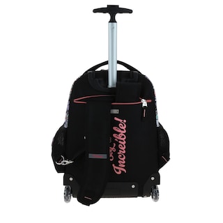 Foto 4 | Mochila Con Ruedas Negra Multicolor Chenson Happy Girl Mixco