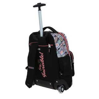 Foto 5 | Mochila Con Ruedas Negra Multicolor Chenson Happy Girl Mixco