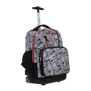 Foto 6 | Mochila Con Ruedas Negra Multicolor Chenson Happy Girl Mixco