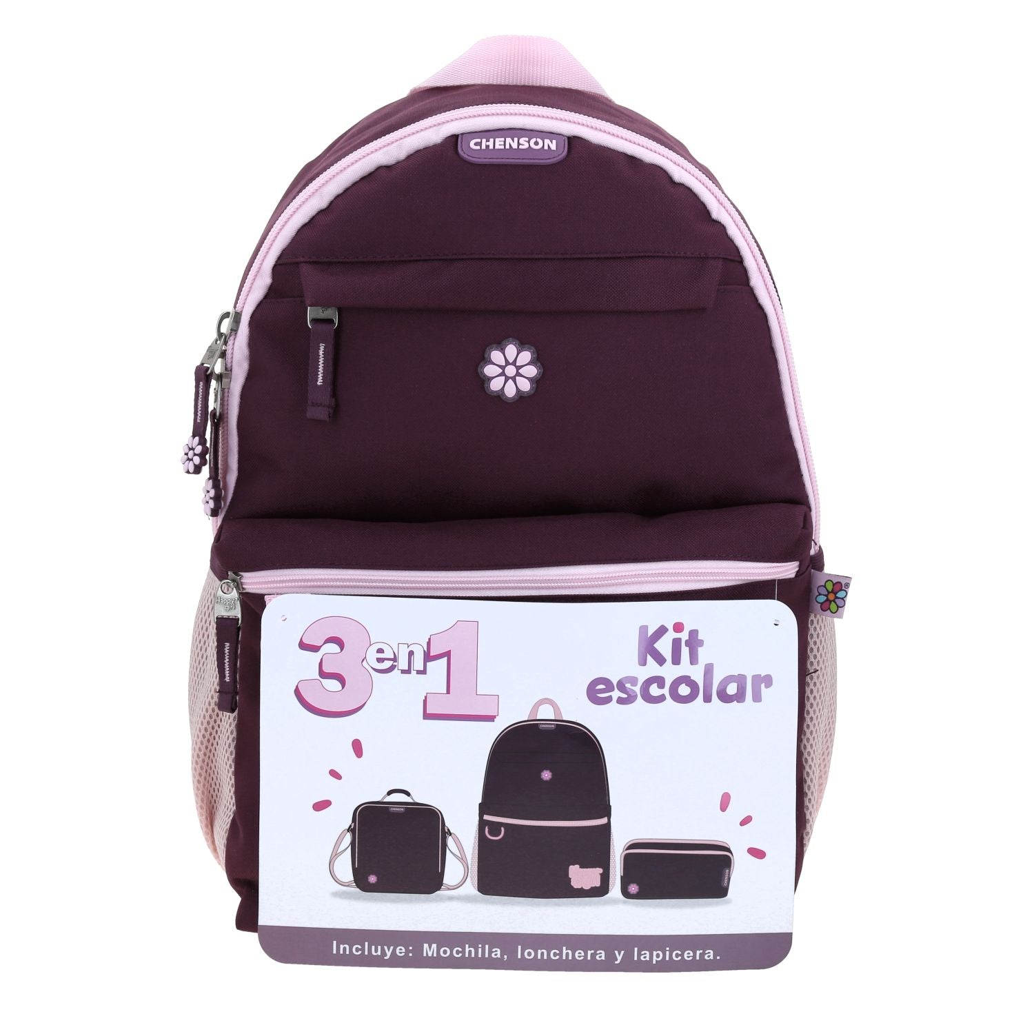Mochila Tinta Escolar Happy Girl Keti