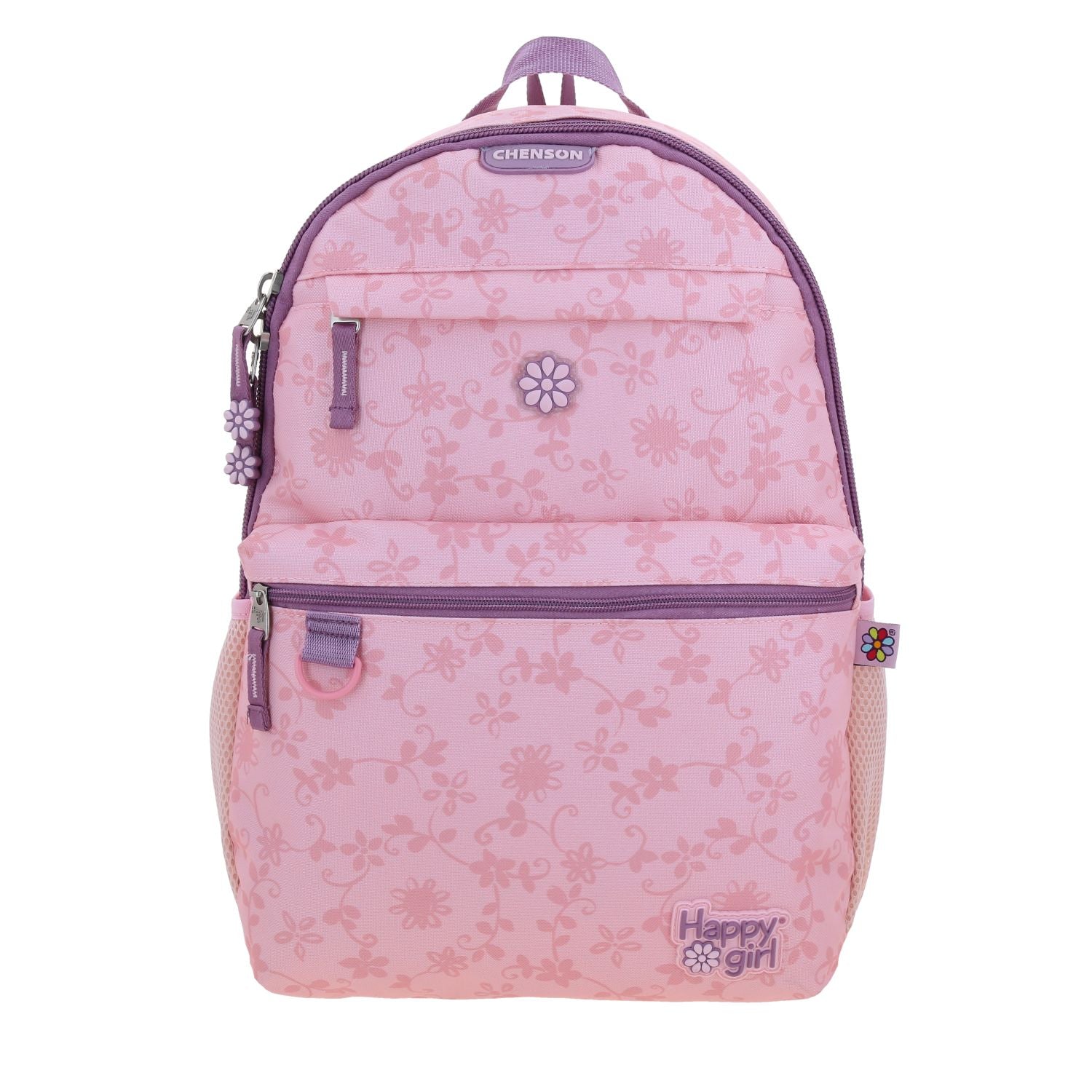 Foto 3 pulgar | Mochila Rosa Escolar Happy Girl Keti