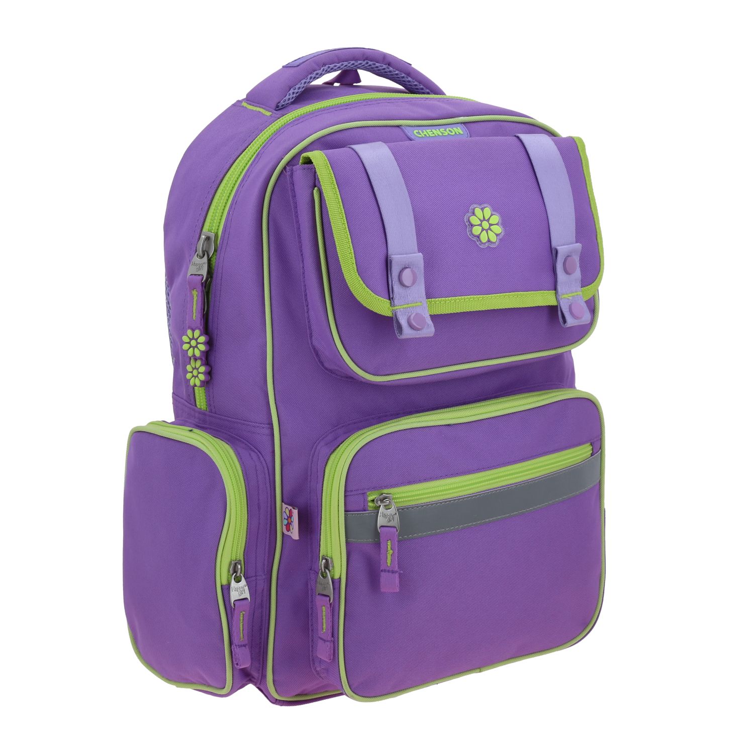Foto 7 pulgar | Mochila Lila Happy Girl Strong