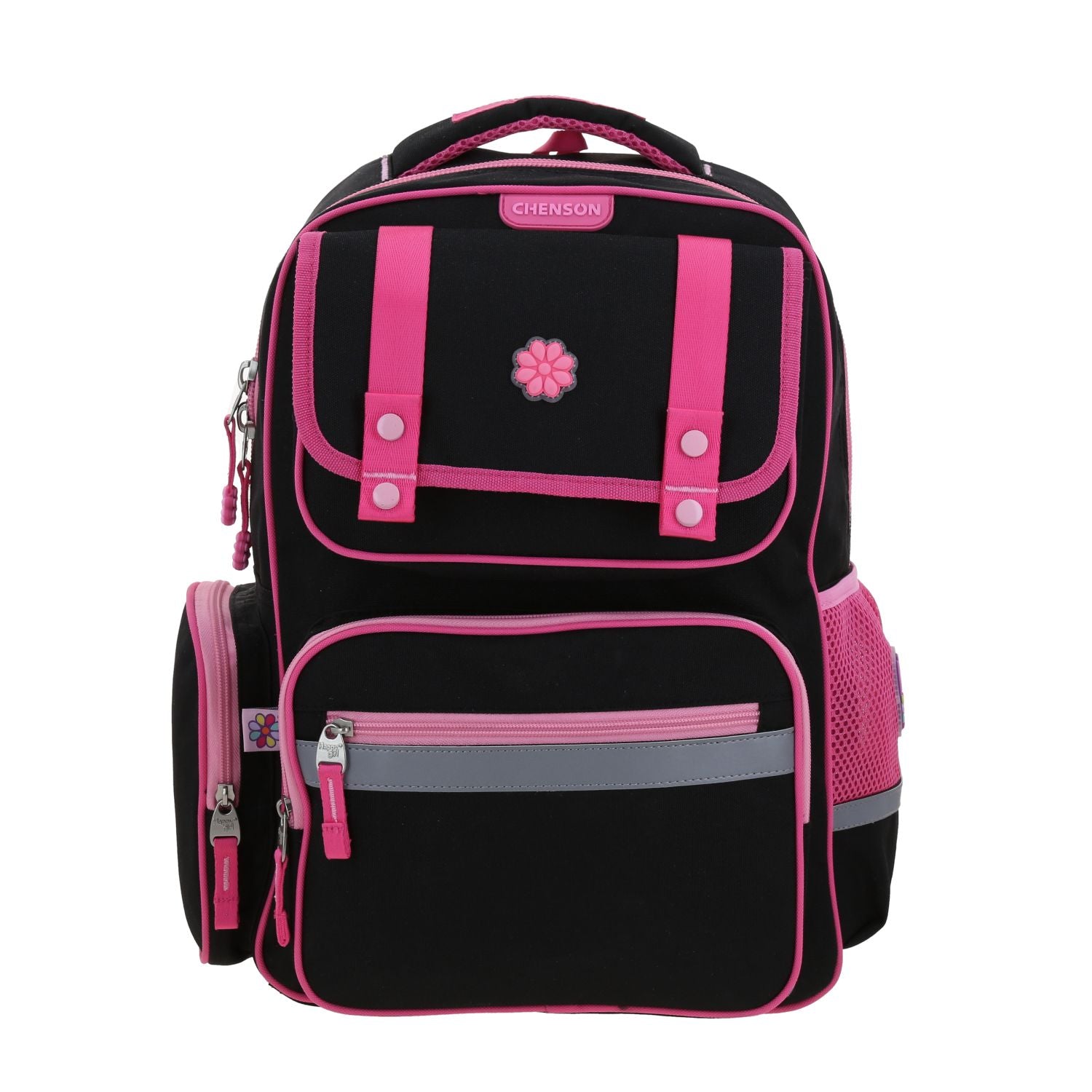 Foto 2 pulgar | Mochila Fucssia Happy Girl Strong