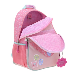 Foto 7 | Mochila Rosa Con Parches Y Corazón Happy Girl Uli