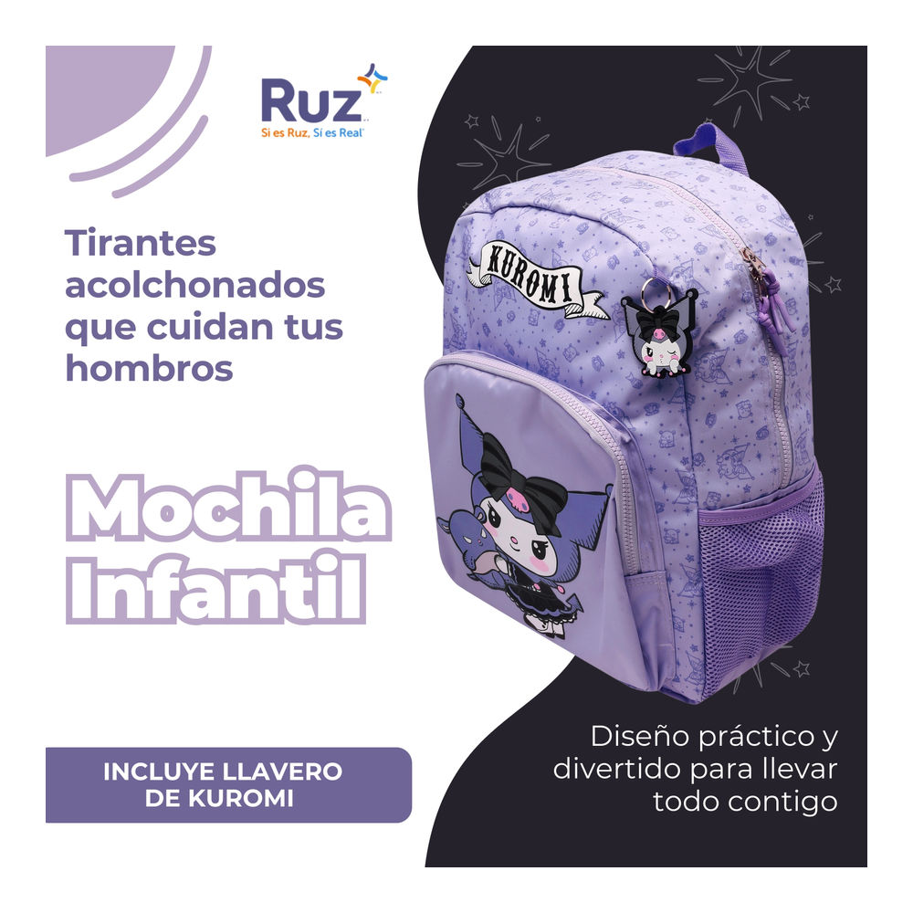 Foto 4 | Mochila Infantil Sanrio Kuromi 20 L