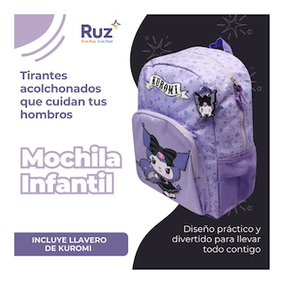 Foto 4 | Mochila Infantil Sanrio Kuromi 20 L