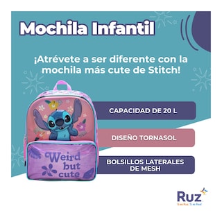 Foto 3 | Mochila Infantil Disney Stitch 20 L