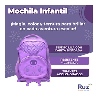 Foto 3 | Mochila Infantil Sanrio Kuromi 20 L
