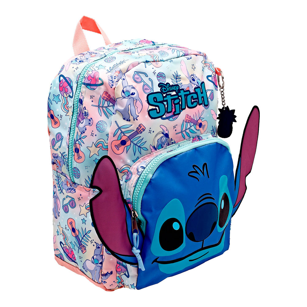 Foto 8 | Mochila Kinder Infantil Disney Stitch 11 L