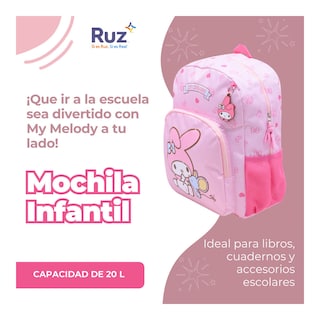 Foto 4 | Mochila Primaria Infantil Sanrio My Melody 20 L