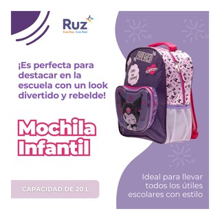 Foto 4 | Mochila Primaria Infantil Sanrio Kuromi 20 L