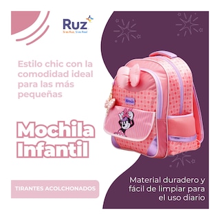 Foto 4 | Mochila Primaria Infantil Disney Minnie 20 L