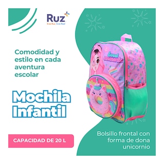 Foto 4 | Mochila Primaria Infantil Mis Pastelitos 20 L