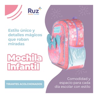 Foto 4 | Mochila Primaria Infantil Disney Minnie 20 L