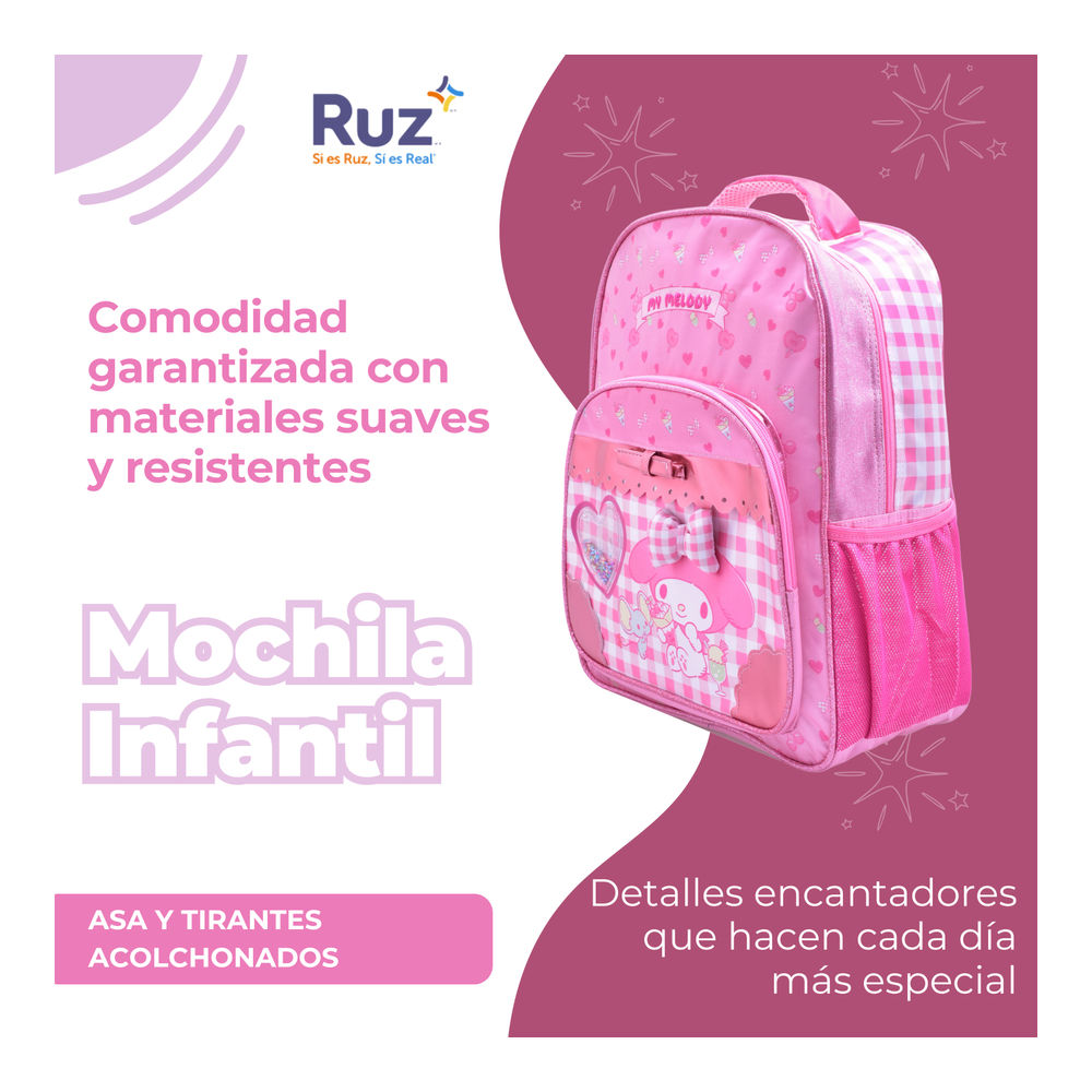 Foto 4 | Mochila Primaria Infantil Sanrio My Melody 20 L