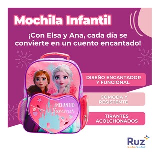 Foto 3 | Mochila Primaria Infantil Disney Frozen 20 L