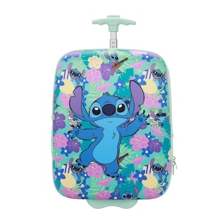 Foto 2 | Set De Equipaje Con Estampado De Flores Tropicales Disney Stitch Para Jóvenes - Venta Internacional.