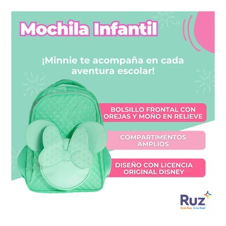 Foto 3 | Mochila Primaria Infantil Disney Minnie 20 L