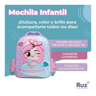 Foto 3 | Mochila Primaria Infantil Mis Pastelitos 20 L
