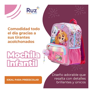 Foto 4 | Mochila Kinder Infantil Nickelodeon Paw Patrol 11 L