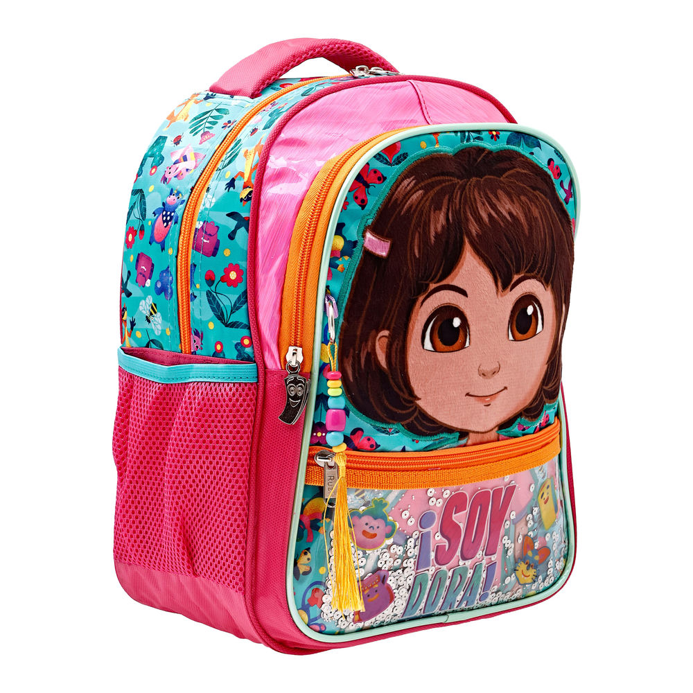 Foto 9 pulgar | Mochila Kinder Infantil Nickelodeon Dora La Exploradora 11 L