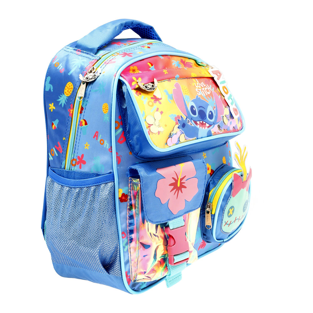 Foto 9 pulgar | Mochila Kinder Infantil Disney Stitch 11 L