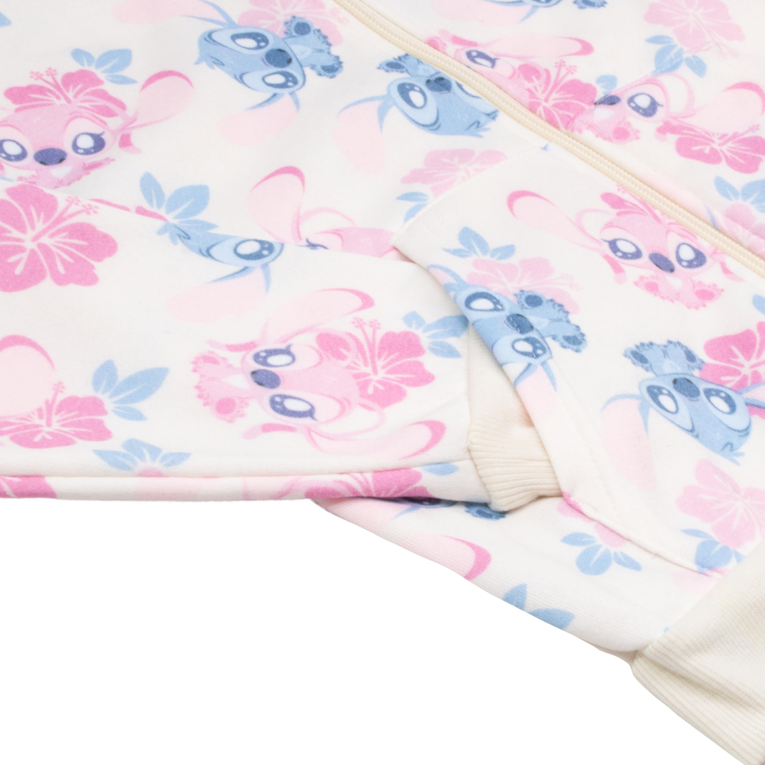 Foto 5 pulgar | Sudadera Con Capucha Disney Lilo & Stitch Con Cremallera Para Niñas De 14 Años - Venta Internacional.