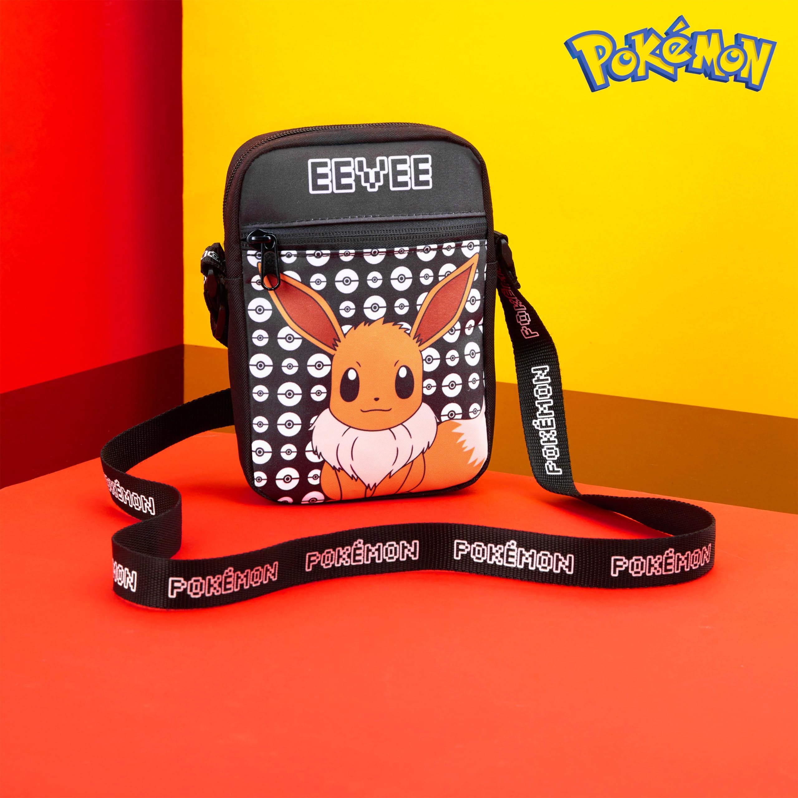 Foto 3 pulgar | Bandolera Tipo Bandolera Para Niños Pokémon Pikachu, Color Negro - Venta Internacional.
