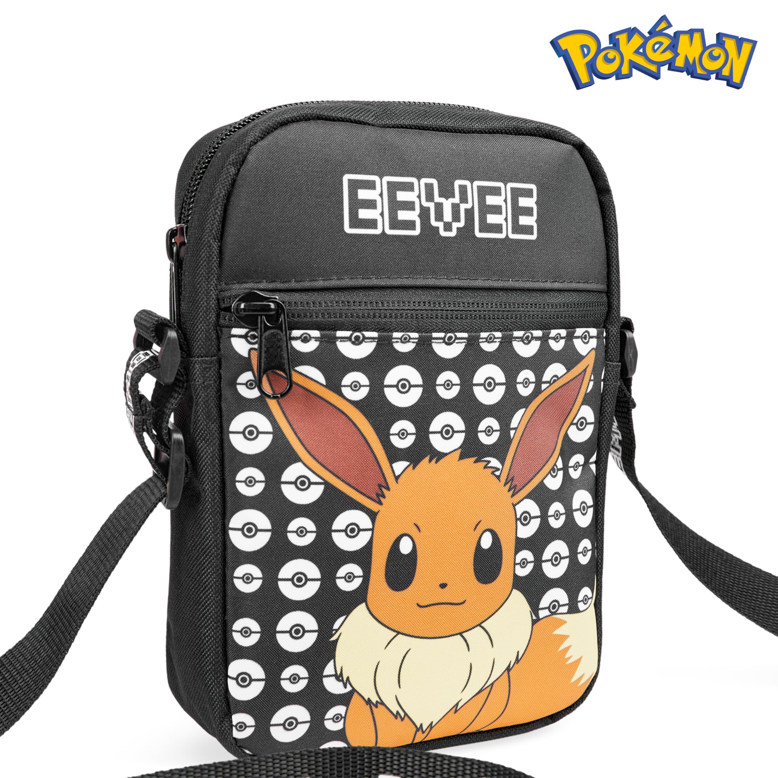 Foto 4 pulgar | Bandolera Tipo Bandolera Para Niños Pokémon Pikachu, Color Negro - Venta Internacional.