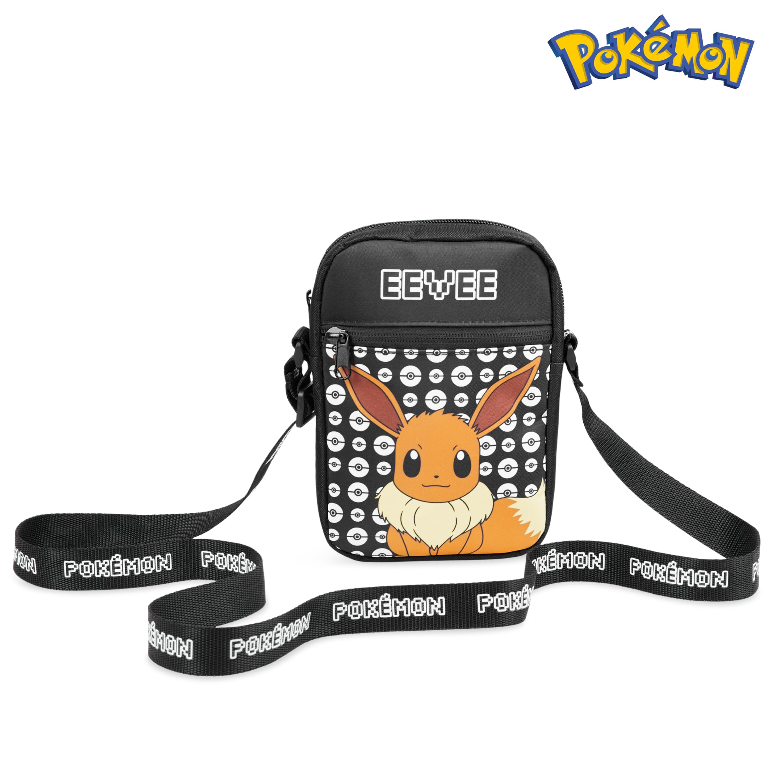 Foto 6 pulgar | Bandolera Tipo Bandolera Para Niños Pokémon Pikachu, Color Negro - Venta Internacional.