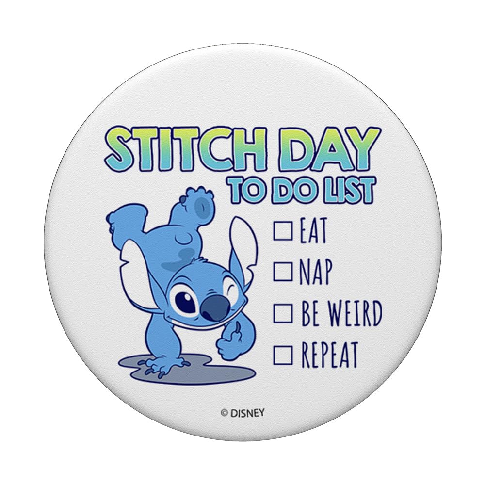 Foto 3 | Lista De Tareas Diarias De Popsockets Disney Lilo & Stitch Stitch - Venta Internacional.
