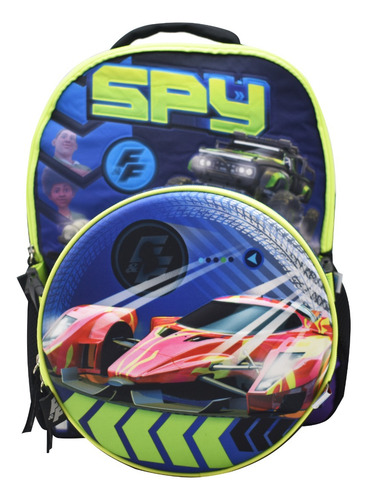Mochila Con Lonchera Fast And Furious Spy Racers Relieve 3d Primaria Fotorama