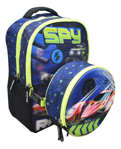 Foto 3 pulgar | Mochila Con Lonchera Fast And Furious Spy Racers Relieve 3d Primaria Fotorama