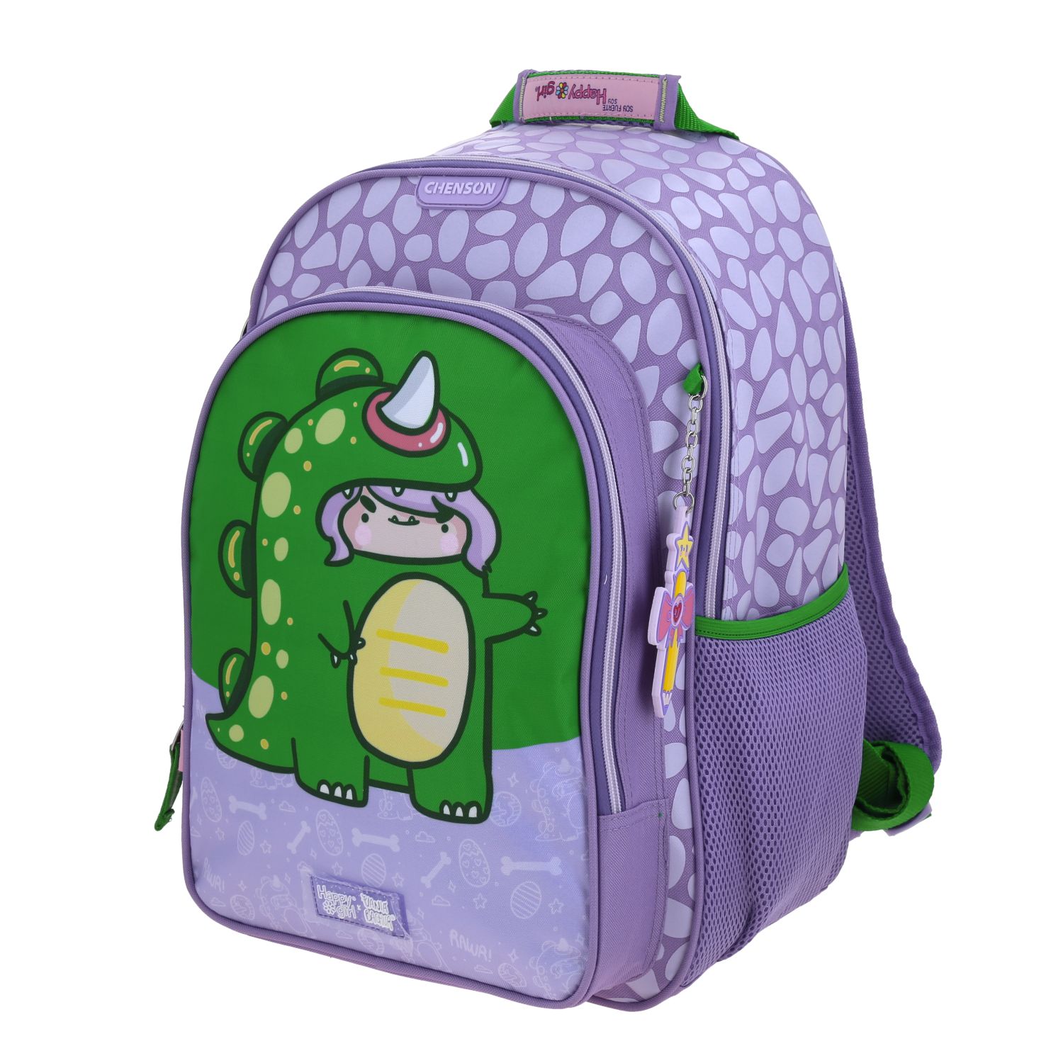 Foto 3 pulgar | Mochila Lila Vania Bachur Happy Girl  Vani