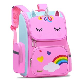 Foto 1 | Mochila Infantil Impermeable Niña Unicornio Lab.g Rosa