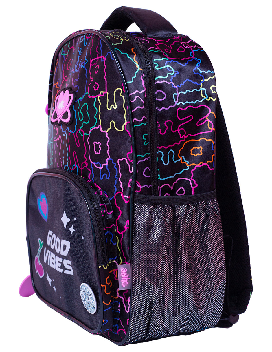 Foto 2 | Mochila Escolar, Onix,  ''good Vibes''