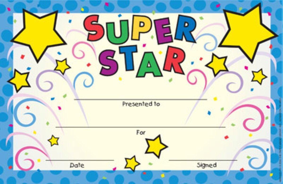 Recognition Rewards Eureka Back To School «super Star», 36 Unidades - Venta Internacional.
