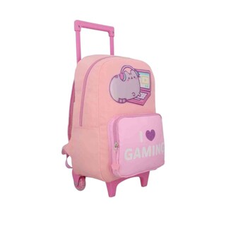 Foto 3 | Mochila Grande Ruedas Yadatex Gato Pusheen Psh083-bp032t