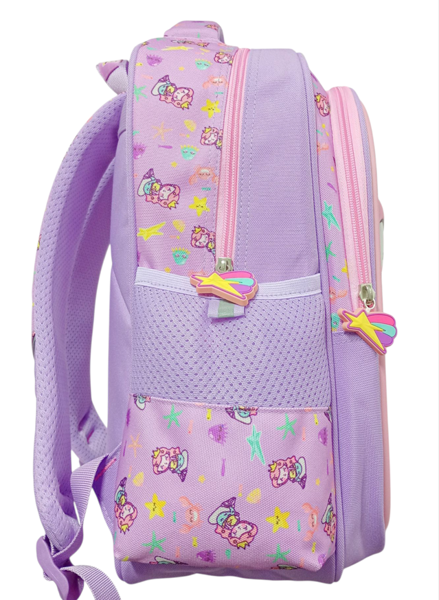 Foto 4 pulgar | Mochila Para Niña 14 Pul. Golden Star Kinder Termoformada | Poliester