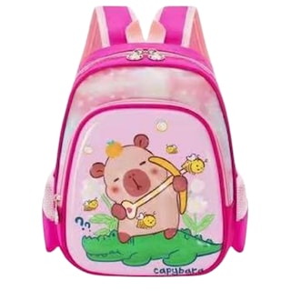 Foto 1 | Mochila Unisex Fiusha Capybara Cupido Sintetico Kinder Nueva Imagen