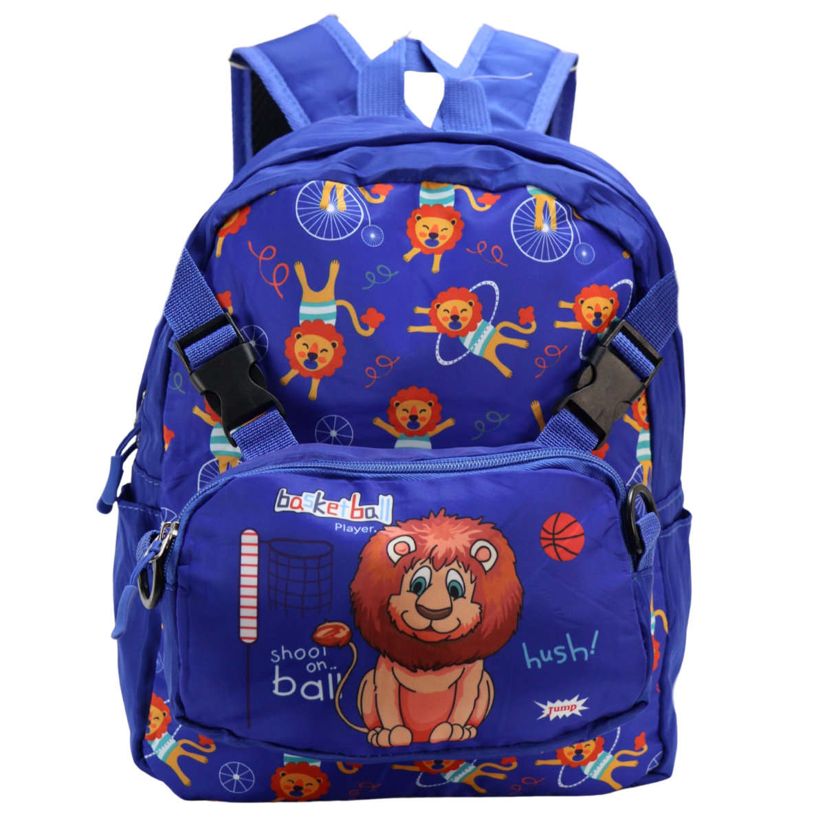 Foto 2 pulgar | Mochila Unisex Azul Rey León Textil Kinder Nueva Imagen