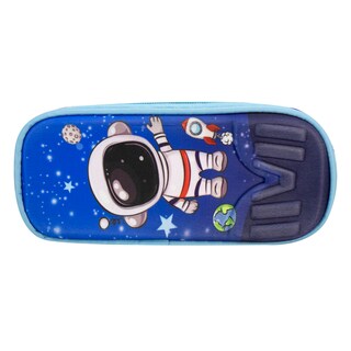 Foto 3 | Mochila Unisex Azul Astronauta Esácial Sintetico Trio Escolar C/luz Nueva Imagen