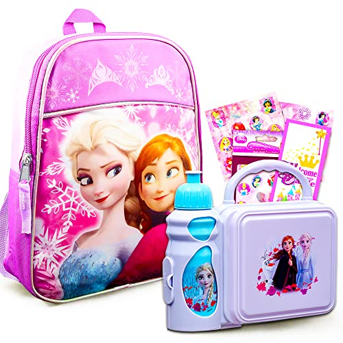 Foto 2 pulgar | Venta Internacional- Paquete Mochila Mini Disney Frozen + Pegatinas, 11'' (conjunto Preescolar Y Niños Pequeños De F