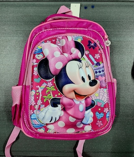 Foto 2 | Mochila Escolar Con Luz Led Incluye Lonchera Y Lapicera Con Diseño De Minnie Mouse