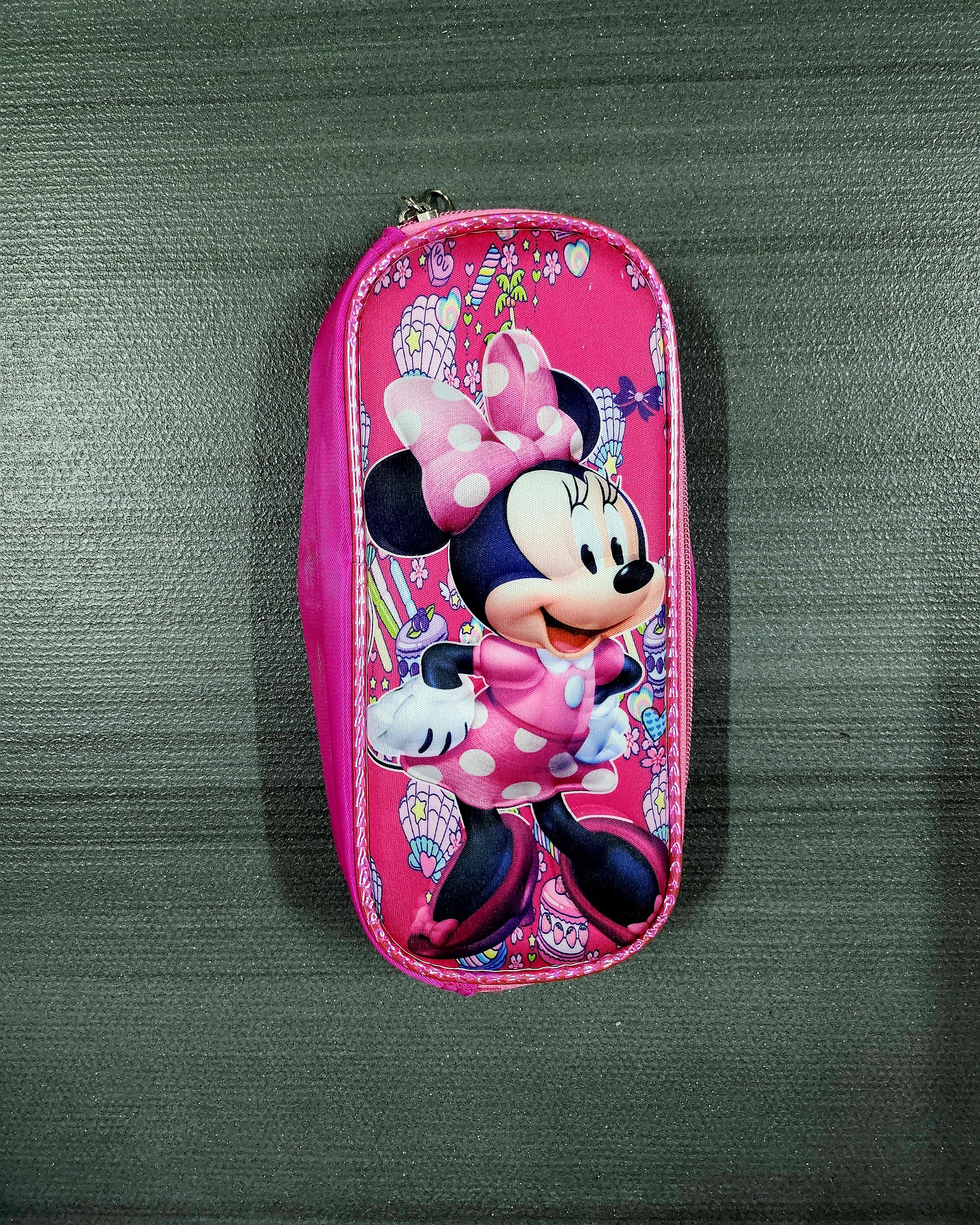 Foto 5 pulgar | Mochila Escolar Con Luz Led Incluye Lonchera Y Lapicera Con Diseño De Minnie Mouse